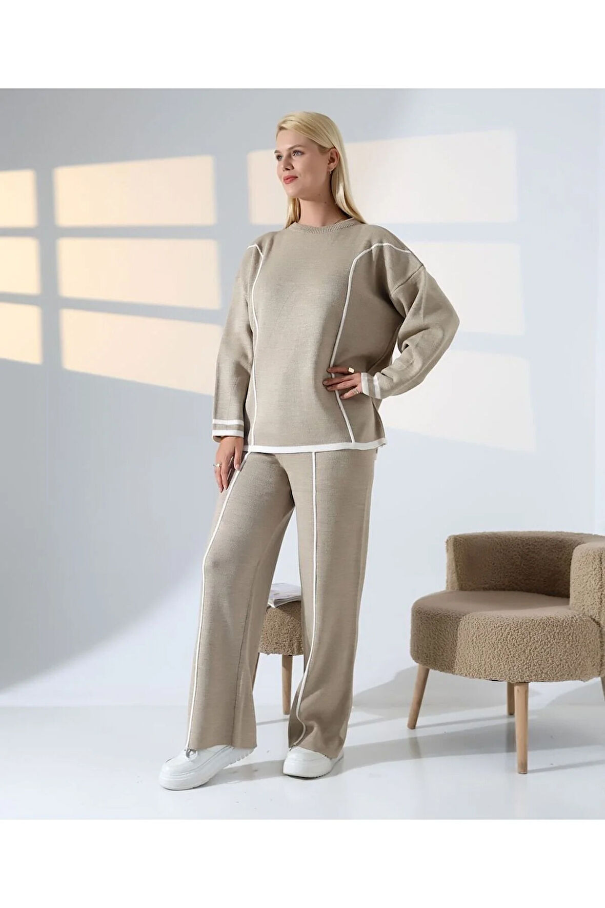 Çizgi Dansı Soft Triko Takım