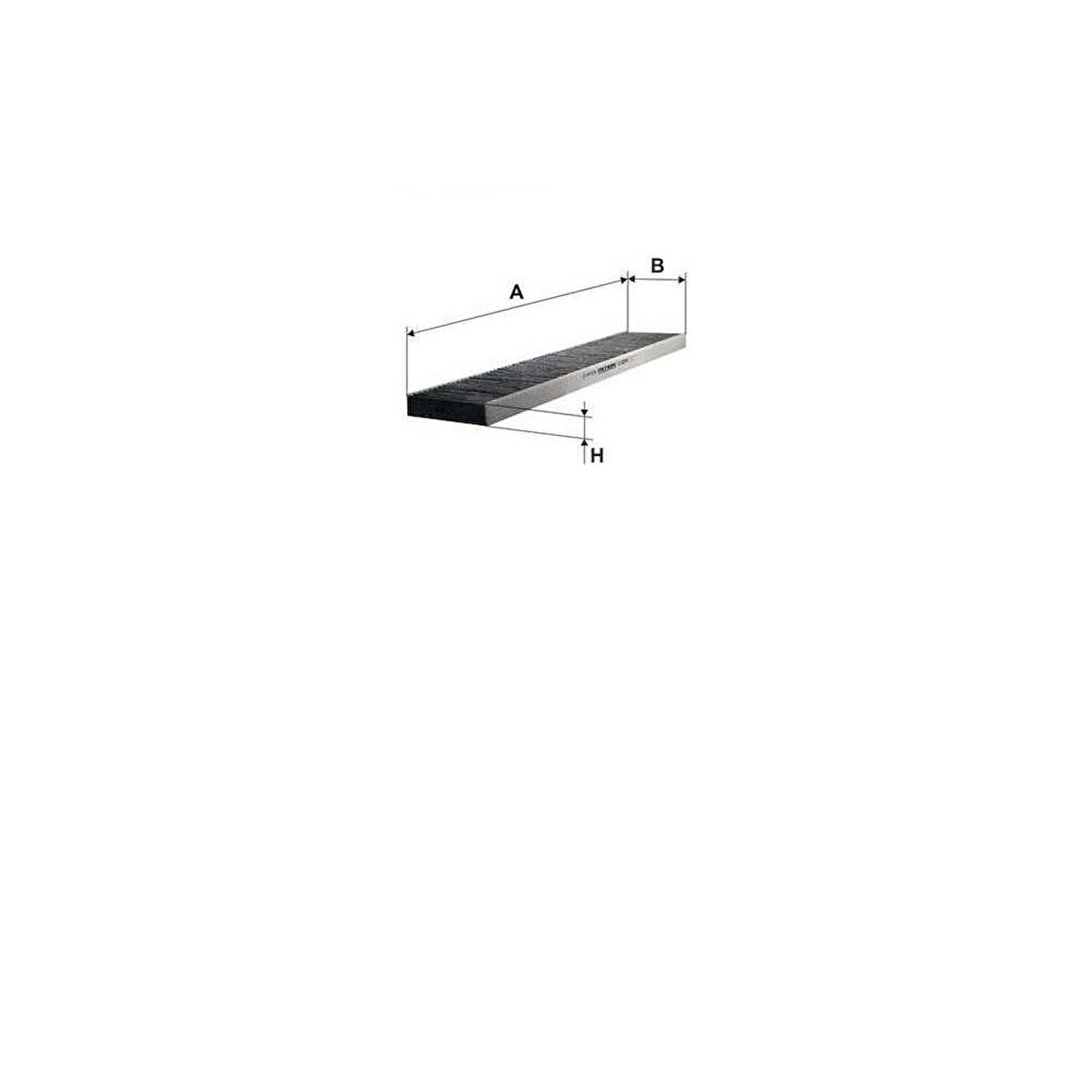Sharan-Galaxy-Alhambra Polen Filtresi Lak226 Karbonlu 96-10 Fılt K 1024A 7M3819644A 