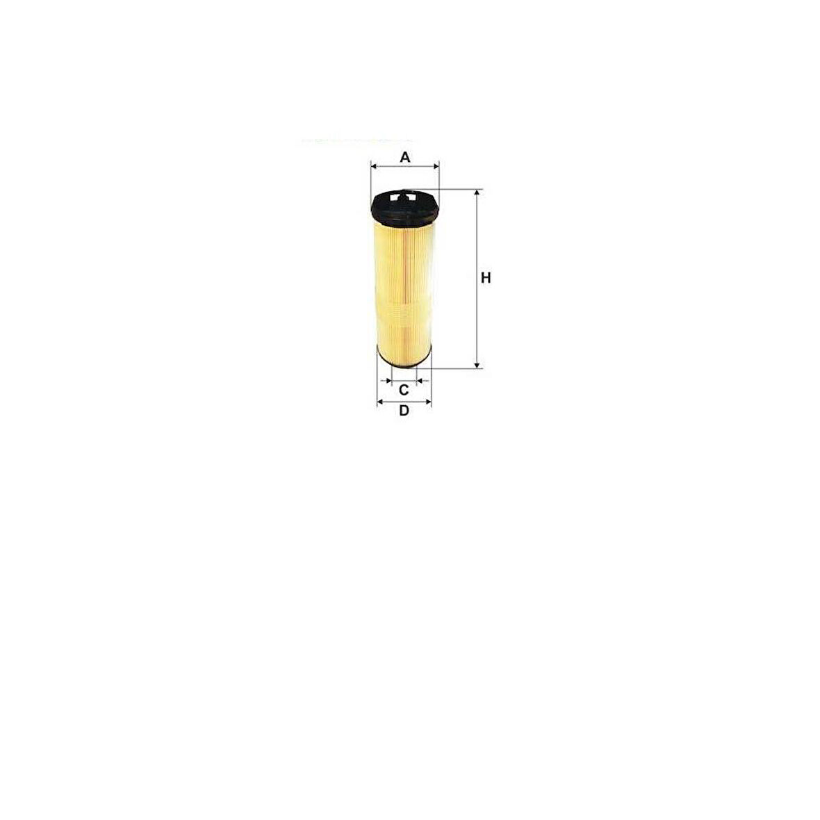 W203 Hava Filtresi E618L 01-08 Fılt Ak 218/4 A6460940004 