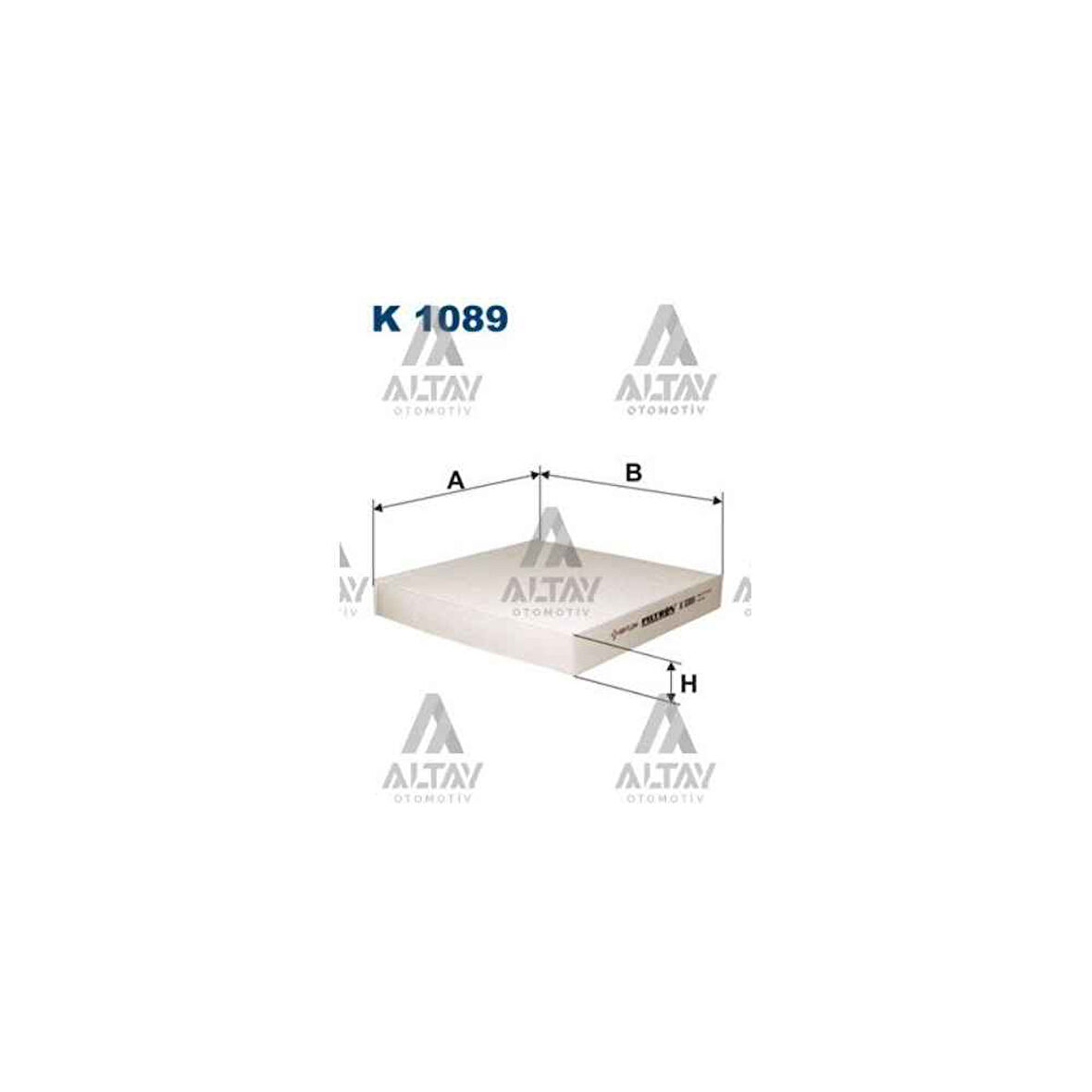 Laguna Iı 00- 1.6-1.8 16V-1.9Dcı Polen Filtresi - Flt-K1089 - 7701048748 