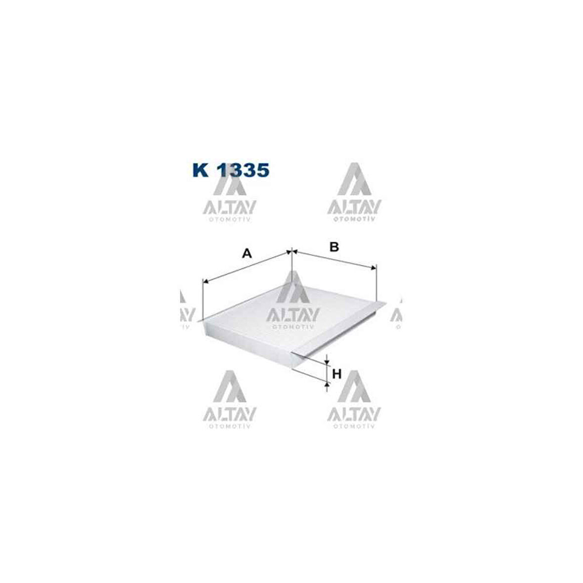 500L 12- Polen Filtresi - Flt-K1335 - 77366480 