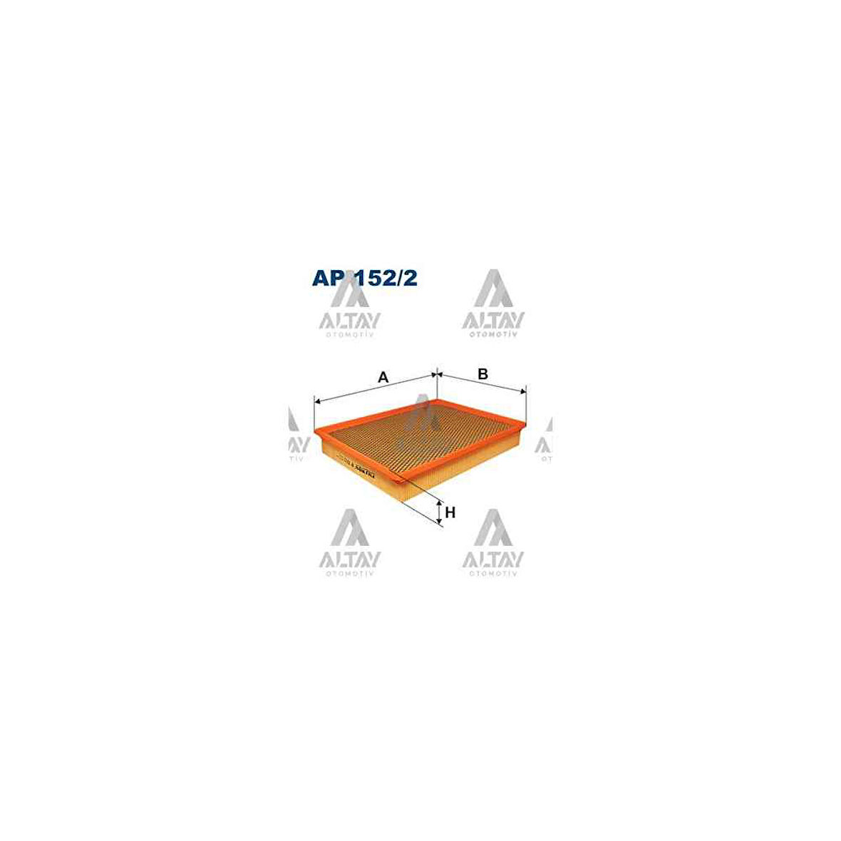 Vectra C 04- Hava Filtre - Flt-Ap152/2 - 5834070 Fltap1522 