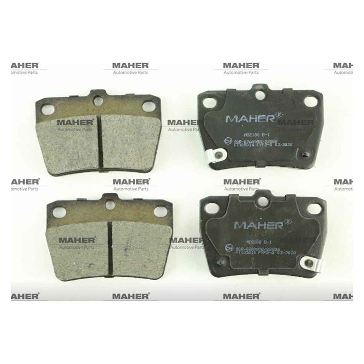 Rav-4 00-06 Cherry Tiggo Disk Arka Fren Balata - Mhr-00279 - 04466-42020 