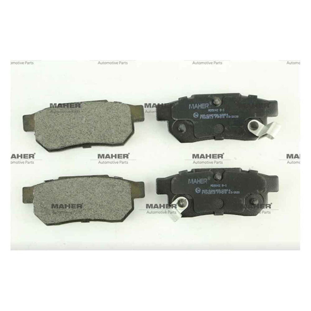 Civic 96-06 Crx İntegra 90-92 Jazz 09- City 09-11 Disk Arka Fren Balata - Mhr-00185 