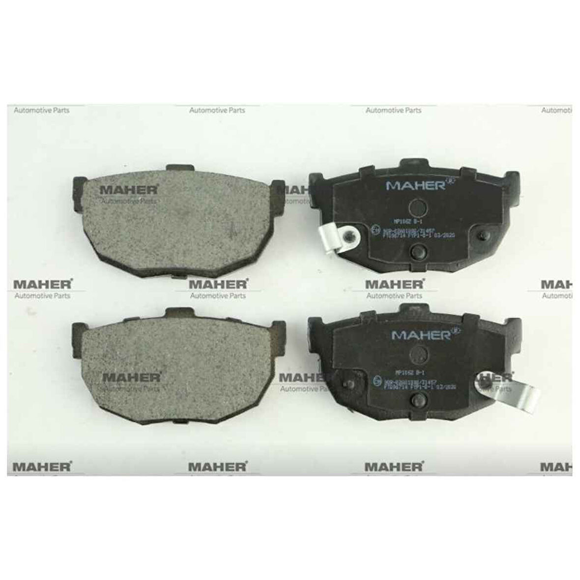 Elantra 96-06 Cerato 05- Fren Balata Disk Arka - Mhr-00005 - 58302-2Da00 