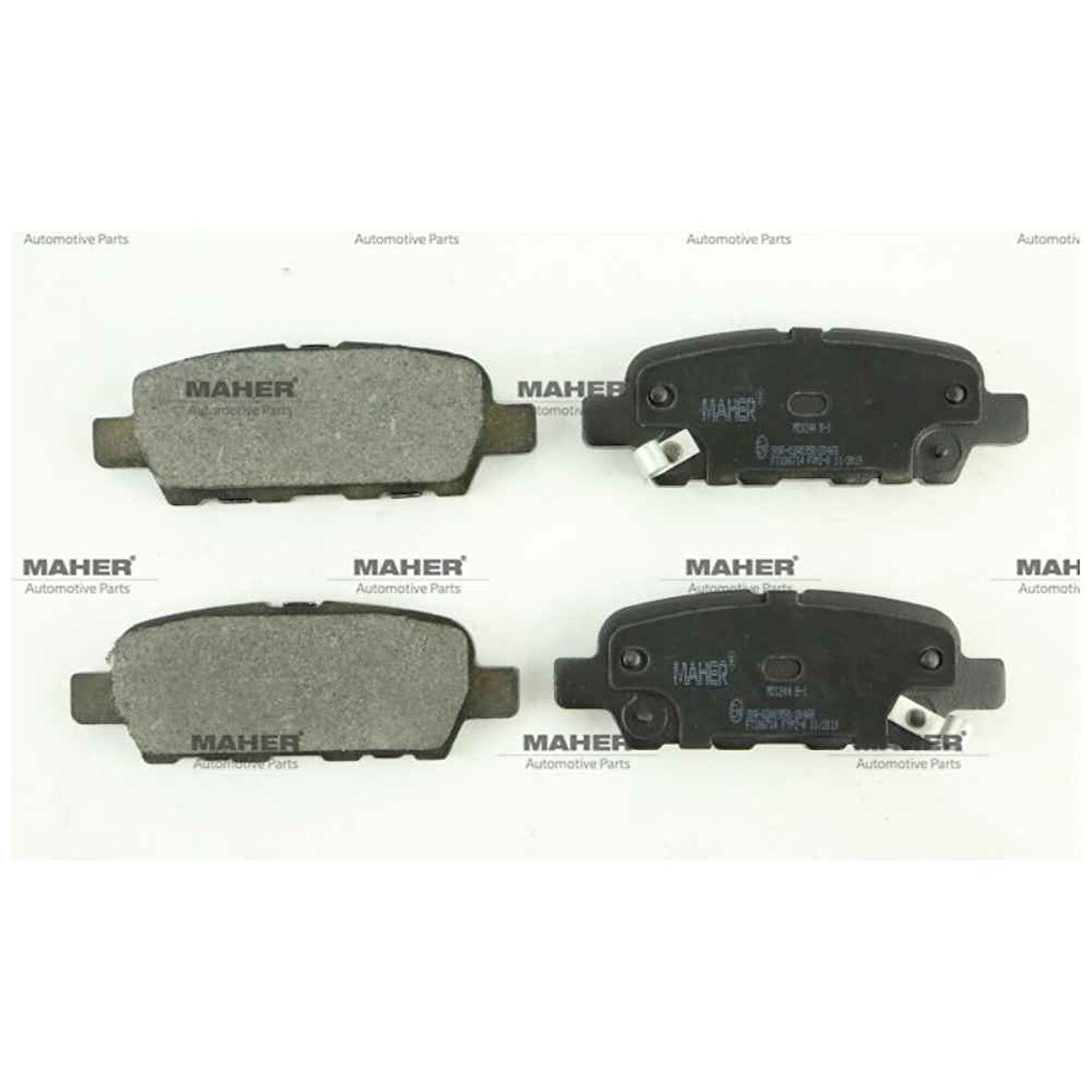 X-Trail 01- Qashqai 07-13 Vitara 06-13 Koleos Juke 08-17 Disk Arka Fren Balata - Mhr-00145 