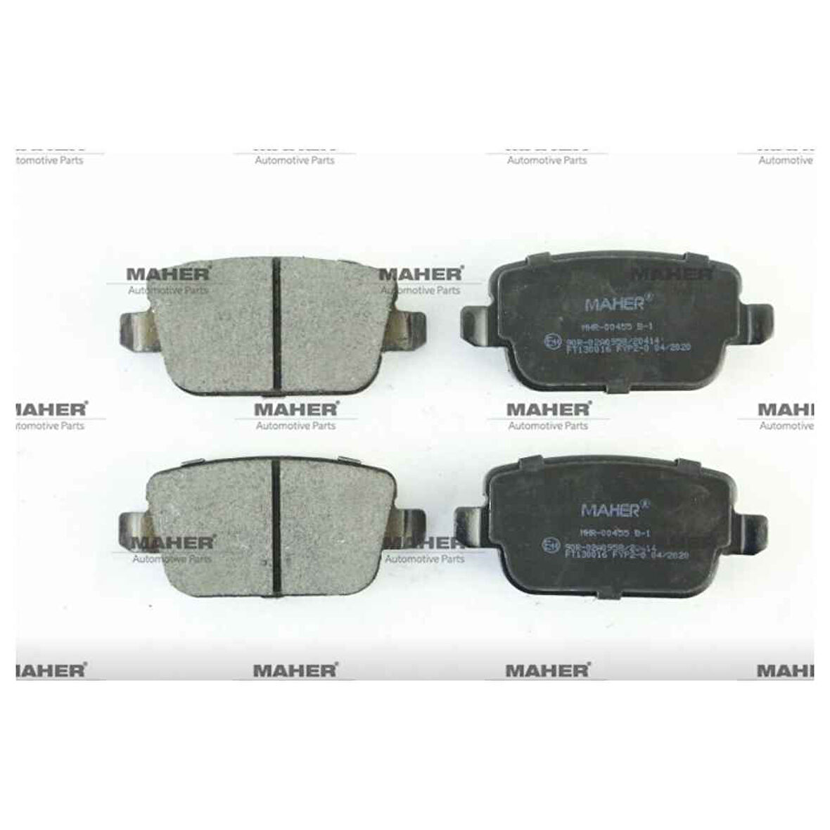 Mondeo İv 07-14 Kuga İ 08-13 Freelander 06-14 Galaxy 06- Arka Fren Balata Mhr-00455 