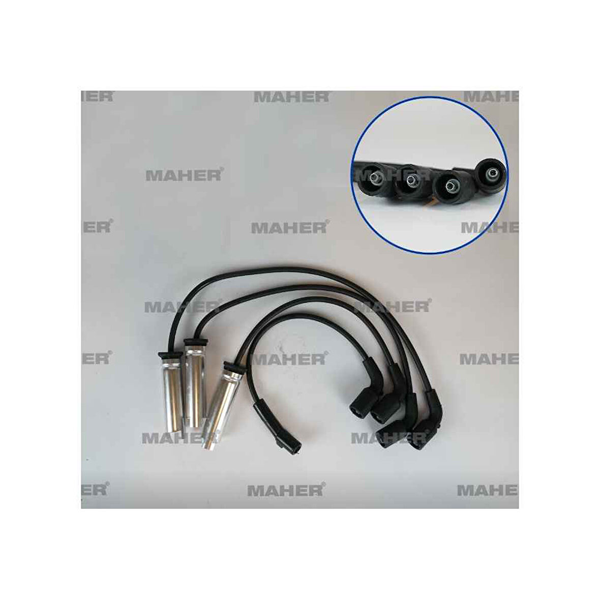 Kalos 03-08 Lanos 97-05 1.4 8V Buji Kablosu Takim - Mhr-03023 - 96305387 