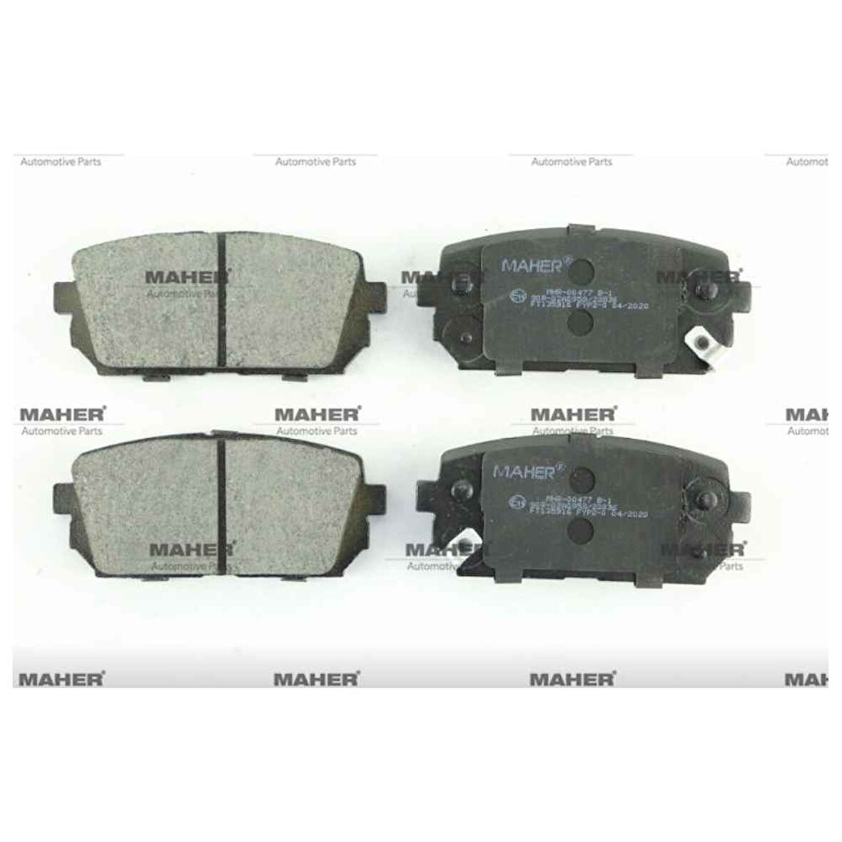 İx-35 10-15 Tucson 15-18 Sonata 09-11 Yay Deliksiz Disk Arka Fren Balata - Mhr-00477 