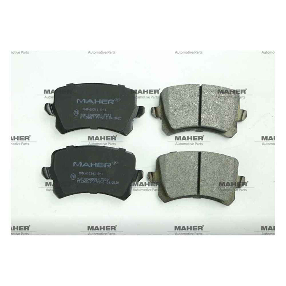 Tiguan 07-16 Q3 11- Passat 07-10 Arka Fren Balata - Mhr-00341 - 5N0698451 