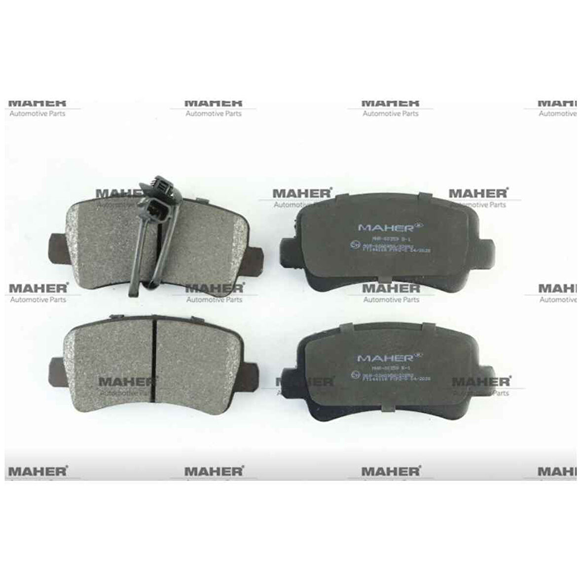 Master Iıı 10- Movano B 10- Tek Teker Fişli Arka Fren Balata - Mhr-00359 - 440600264R 