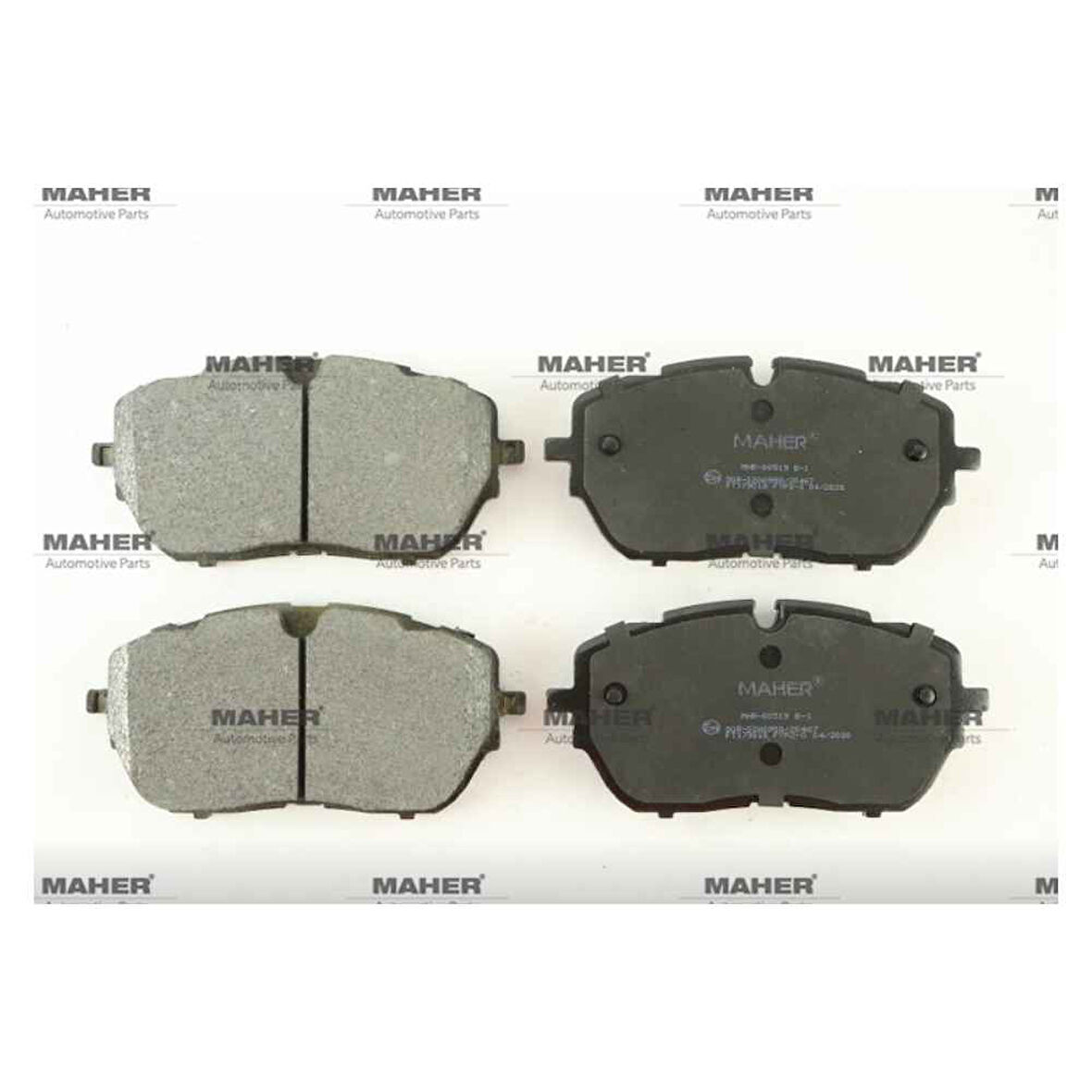 308 14- Yükseklik 72.6Mm Ön Balata - Mhr-00519 - 1612373080 
