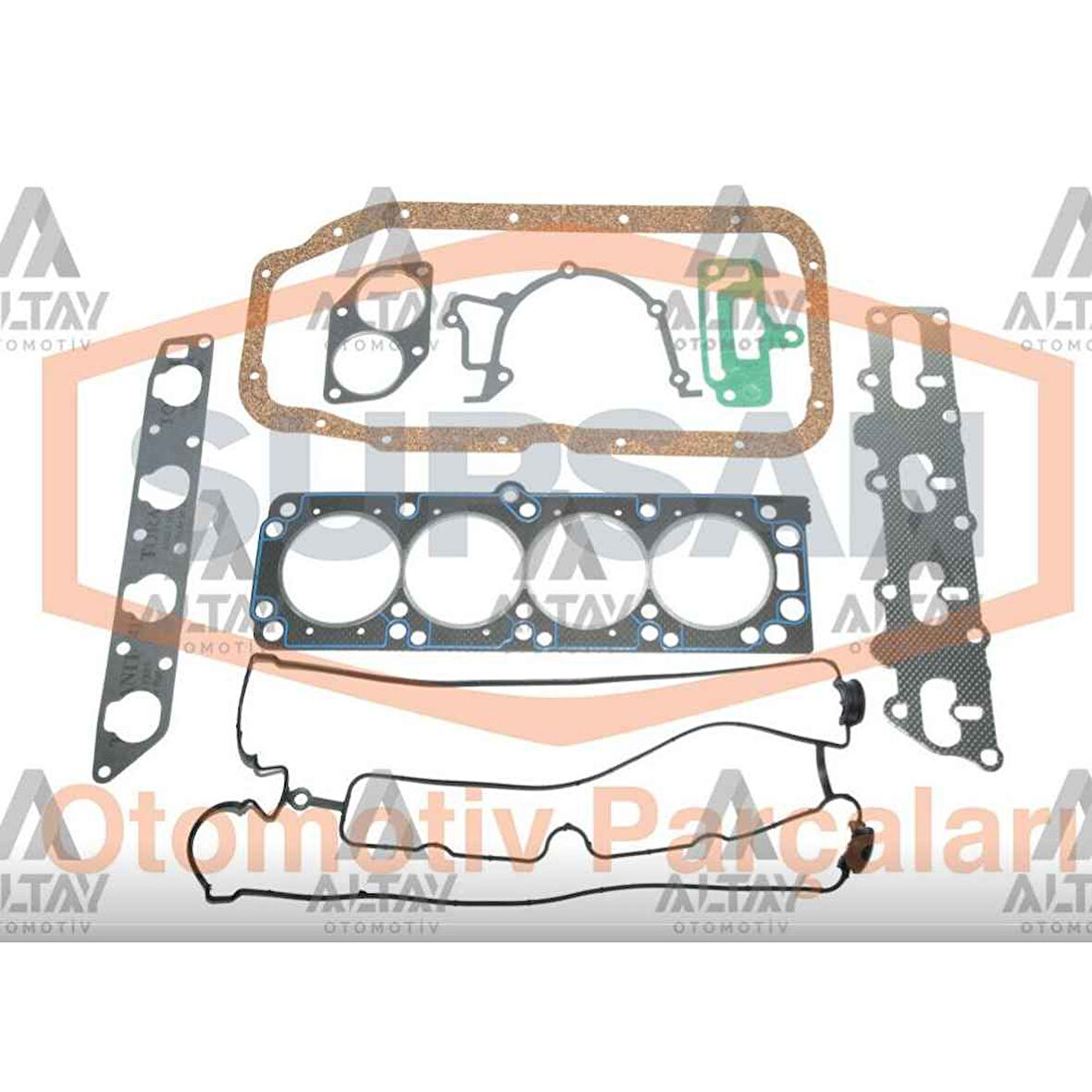 Vectra 96-02 Astra F 91-98 Vectra A 88-95 2.0 16V Skc Subap Lastik Üst Conta Takımı - 1606770 