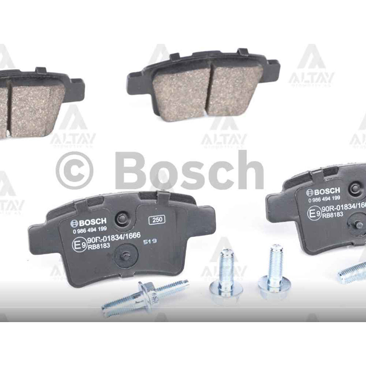 C4 Picasso 06- 1.6Hdi-1.8-2.0-2.0Hdi Arka Fren Balata - Bsh-0986494199 - 1611141080 