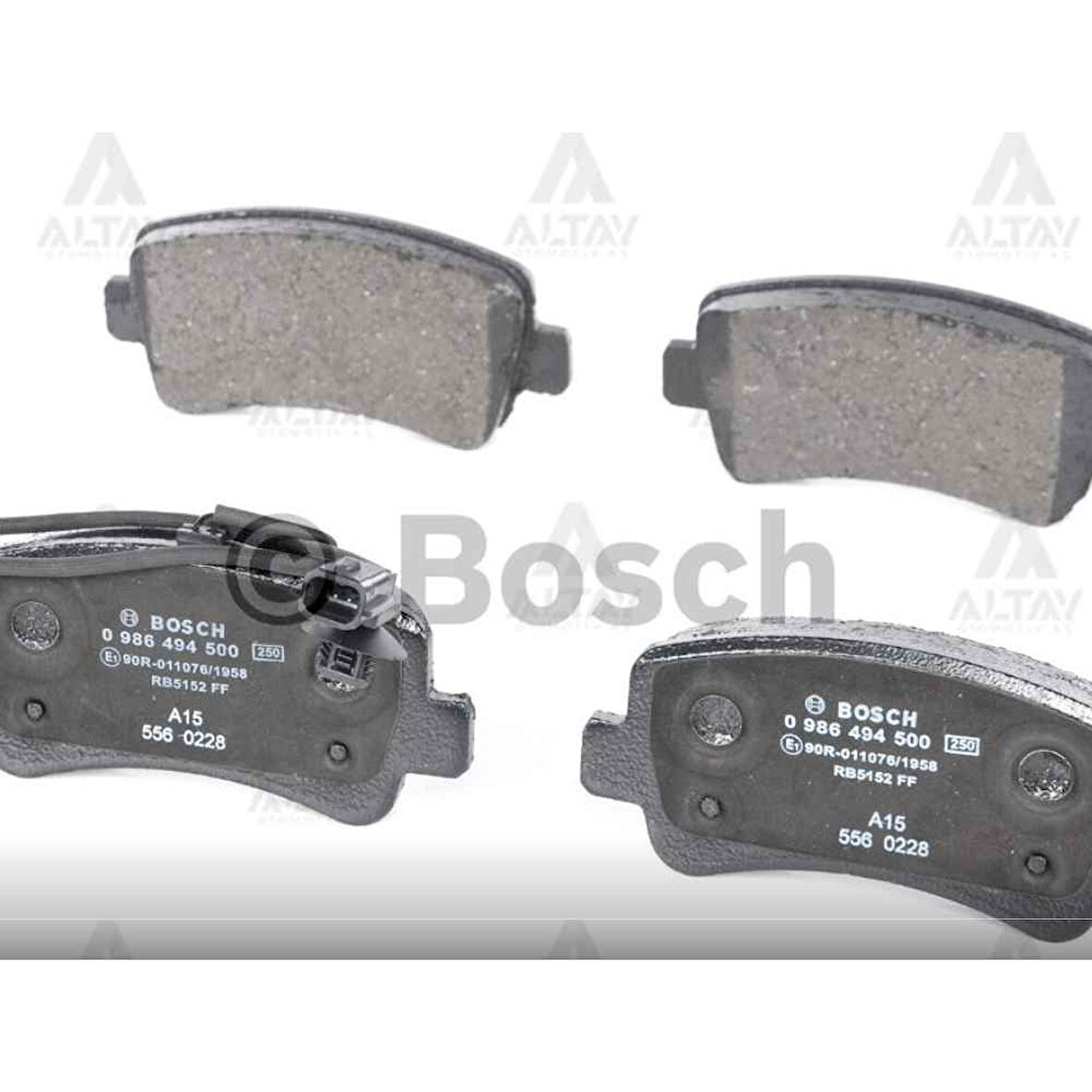 Master 10- Movano B 10- Tek Teker Arka Fren Balata - Bsh-0986494500 - 440600264R 