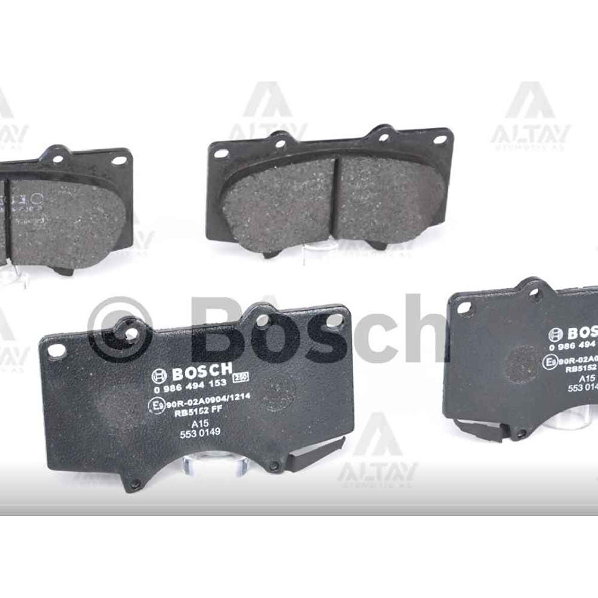 Hilux 09-12 Pajero 07-12 Ön Fren Balata - Bsh-0986494153 - 04465-0K360 