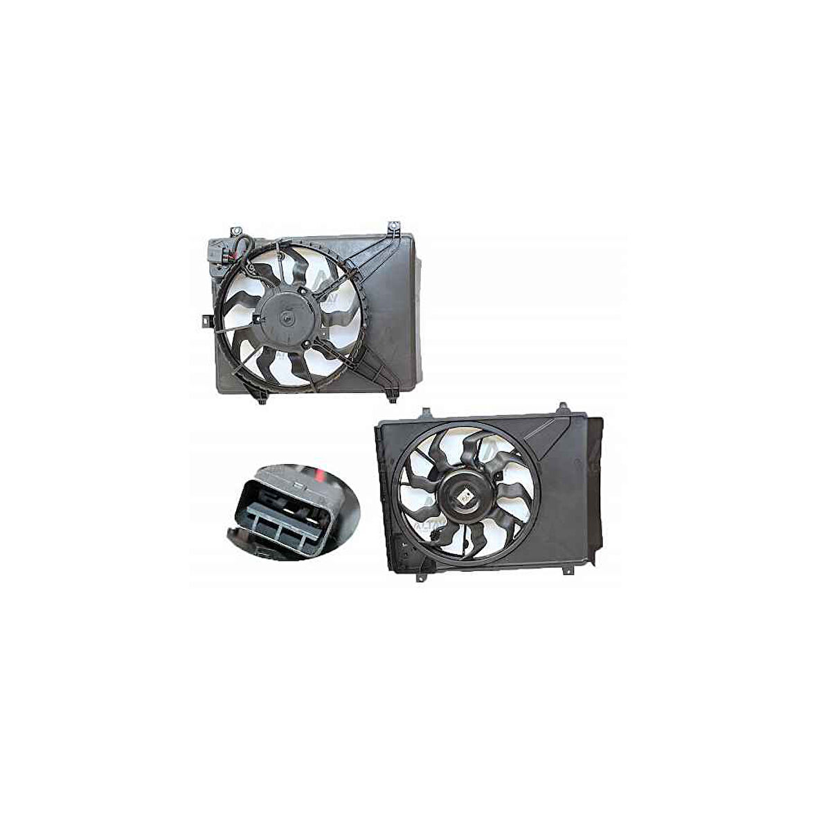 İ-10 13-18 Fan Radyatör - Mhr-04951 - 25380-B9100 