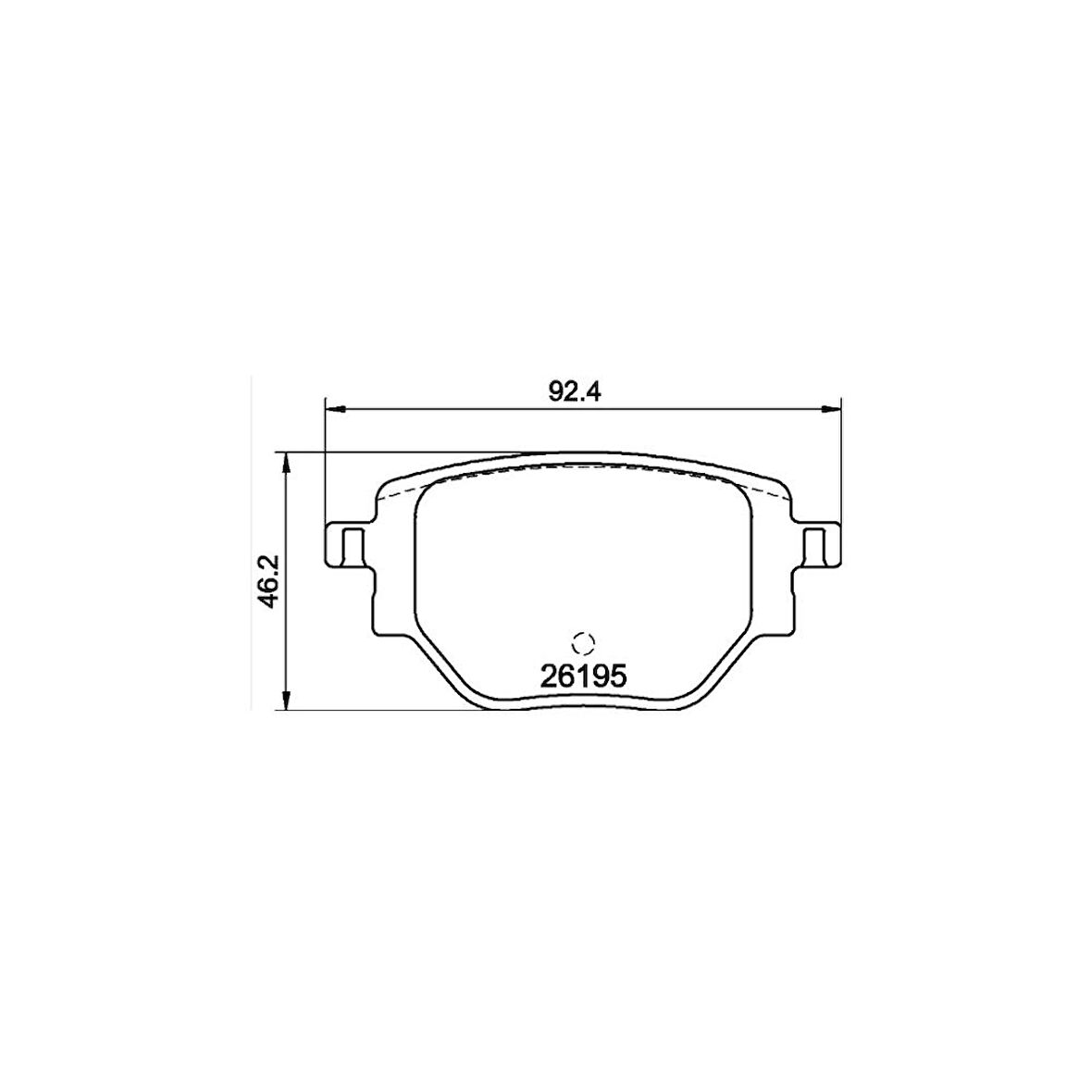 2008 Iı 2019 Corsa F 2019 208 Iı 2019 Arka Fren Balata - Del-Lp3646 - 1664737180 