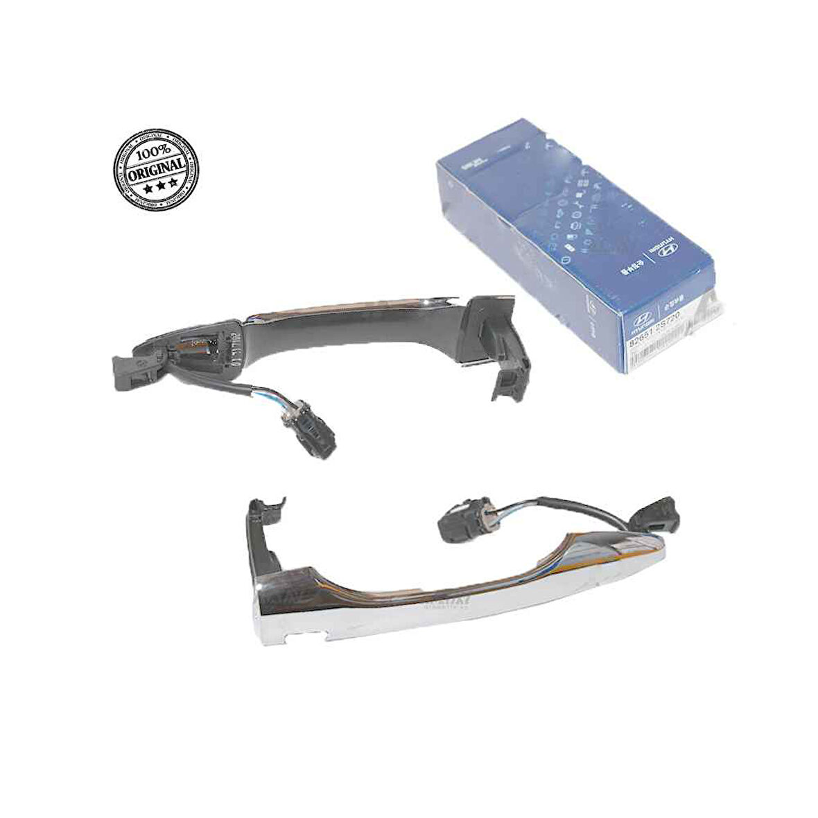 İx-35 10-15 Dış Sağ Sol Krom Sensörlü Kapı Kolu - Mbs-826512S720 - 82651-2S720 