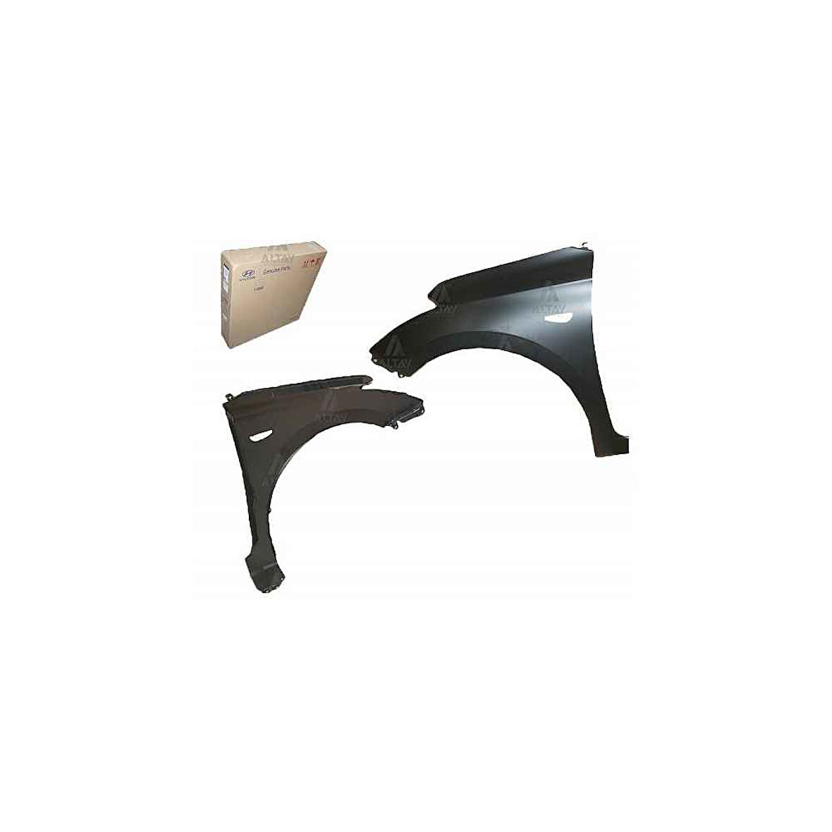 İ20 Çamurluk 15-20 Sinyal Delikli Ön Sol - Mbs-66311C8050 - 66311-C8050 