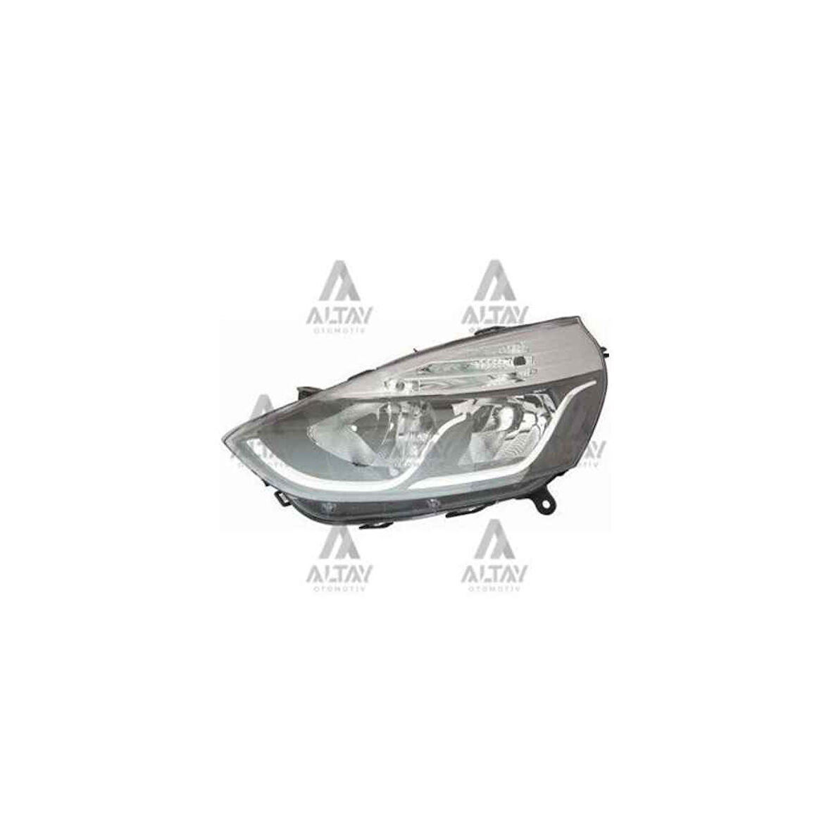 Clio İv H.B Grandtour 12-20 Motorlu Beyaz Çitali Sol Far - Ayf-202325 - 260608629R 