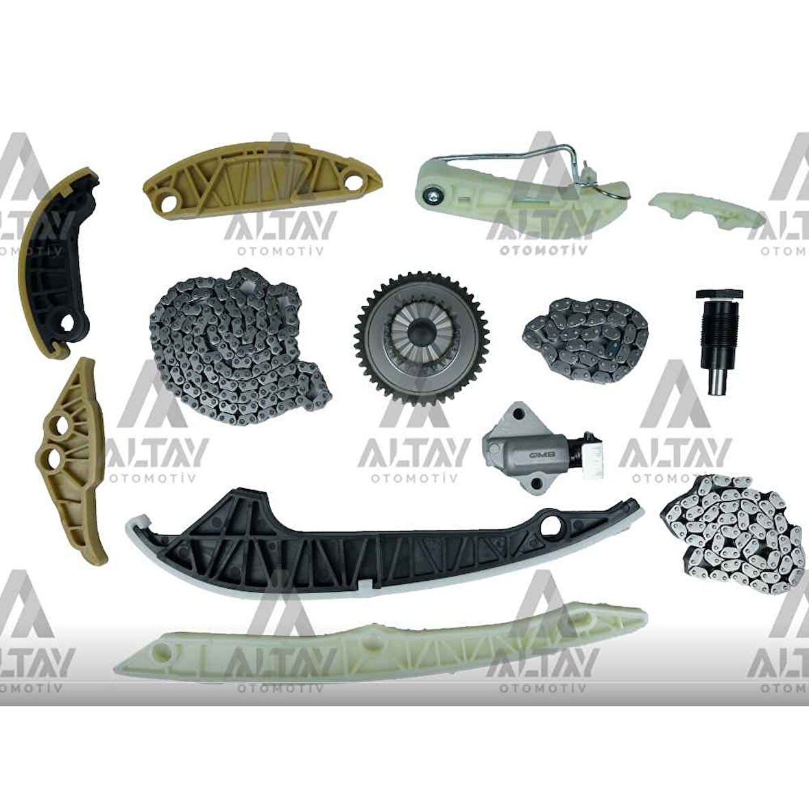 Passat A3 A4 A6 08-15 - - 1.8-2.0 Tf Eksantrik Zinciri Seti - 06K109158Aa Gmb-Gtck-Vw004-1 