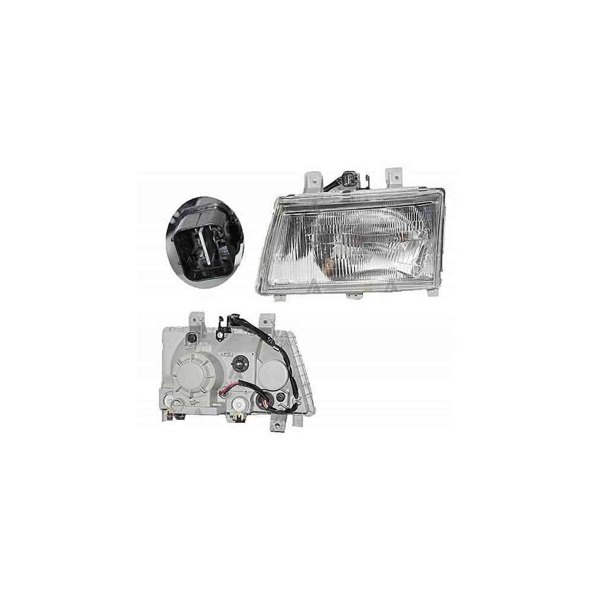 Mitsubishi Fe711 Fe839 Fe859 2005 Sonrası Sol Far Mk548497 