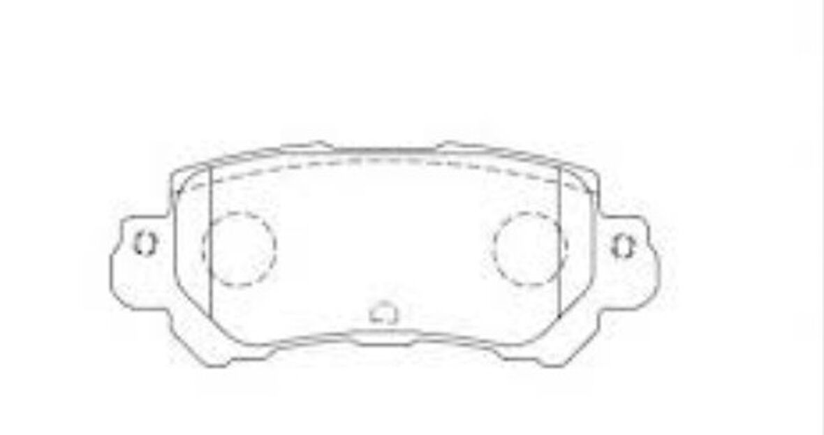 Cx5 2012-2014 Cx3 2015 Sonrası Arka Fren Balatası Sbsp1672 K0Y12648Zc 