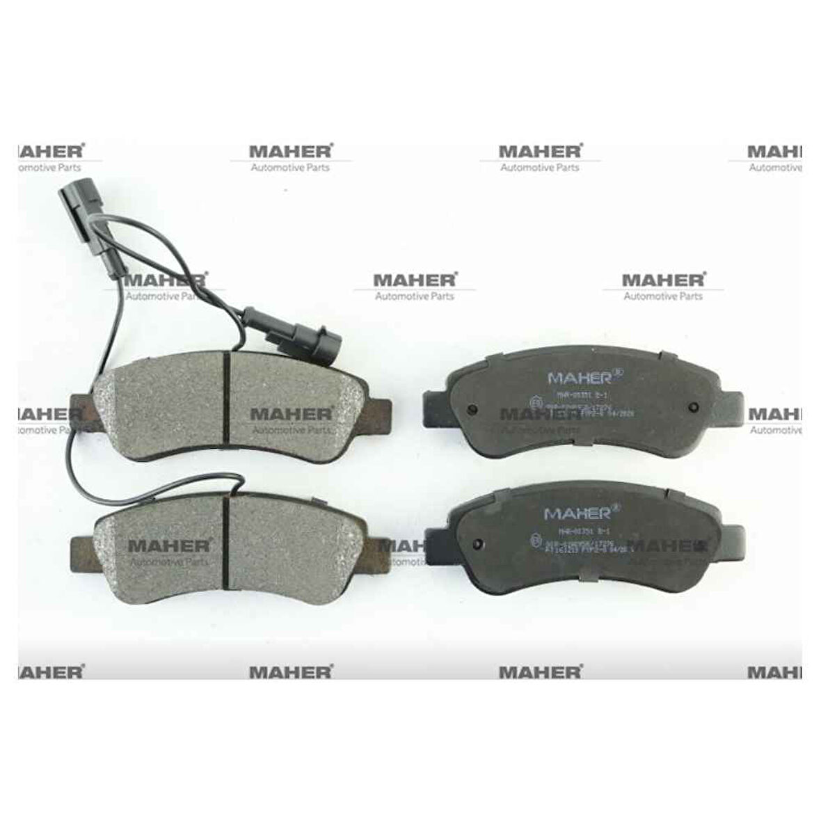 Ducato 12-14 Jumper 12-14 Boxer 12-14 Çift Fişli Uzunluk 136.9Mm Arka Fren Balata Mhr-25280 