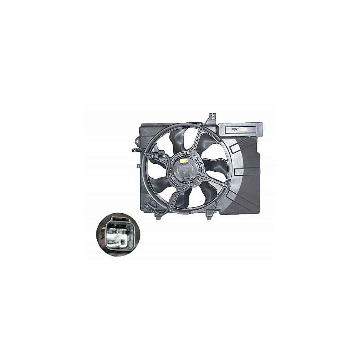 Getz 03- Benzinli Klimali M/T Fan Radyatör - Mbs-253801C250 - 25380-1C250 
