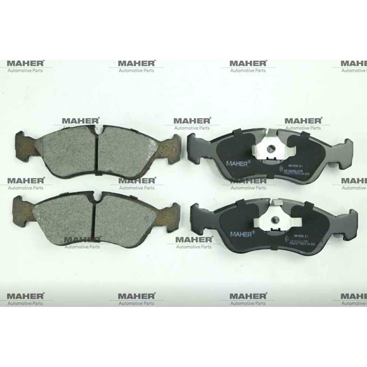 Vectra B 96-02 Vectra A 89-95 Astra F 92-98 Ön Fren Balata - Mhr-00500 - 1605808 