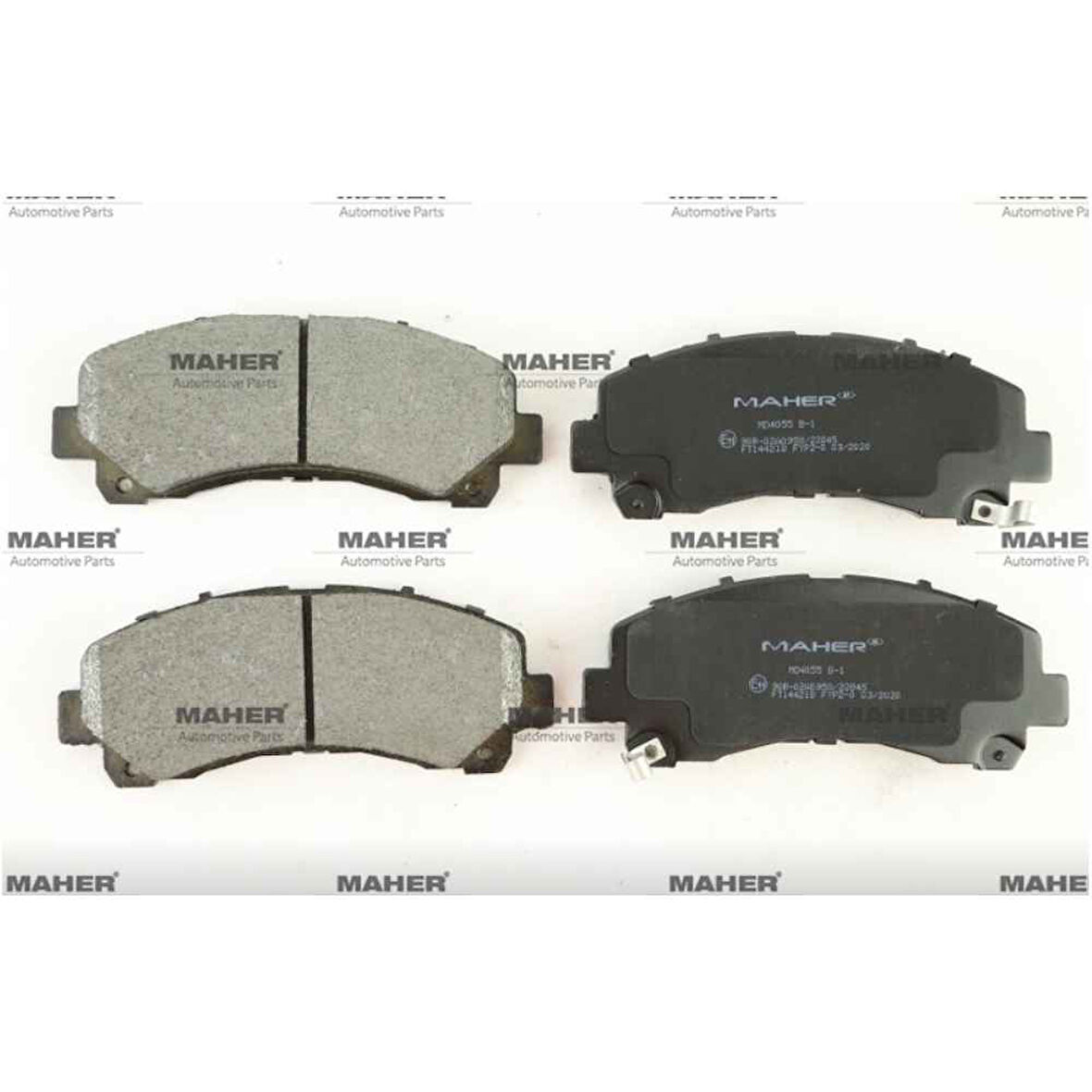 D-Max Takim 10-15 Ön Fren Balata - Mhr-00297 - 8980791040 