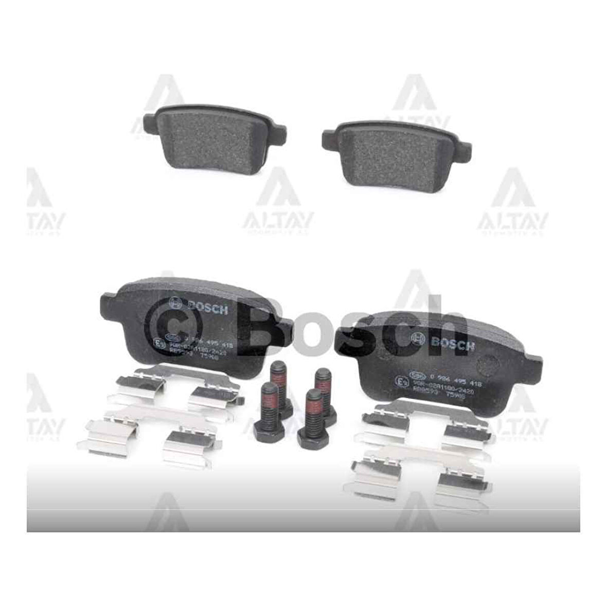 Kangoo 08- Citan 12- Arka Fren Balata - Bsh-0986495418 - 440606267R 