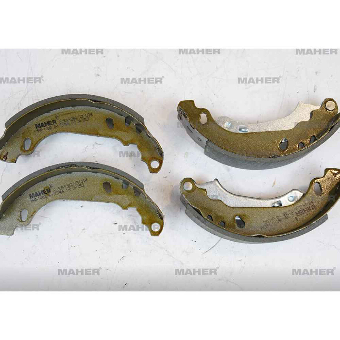 Logan 04- Sandero 08- Clio 98-09 Abssiz Levyeli Pabuç Arka Fren Balata - 7701205758 Mhr-14865 