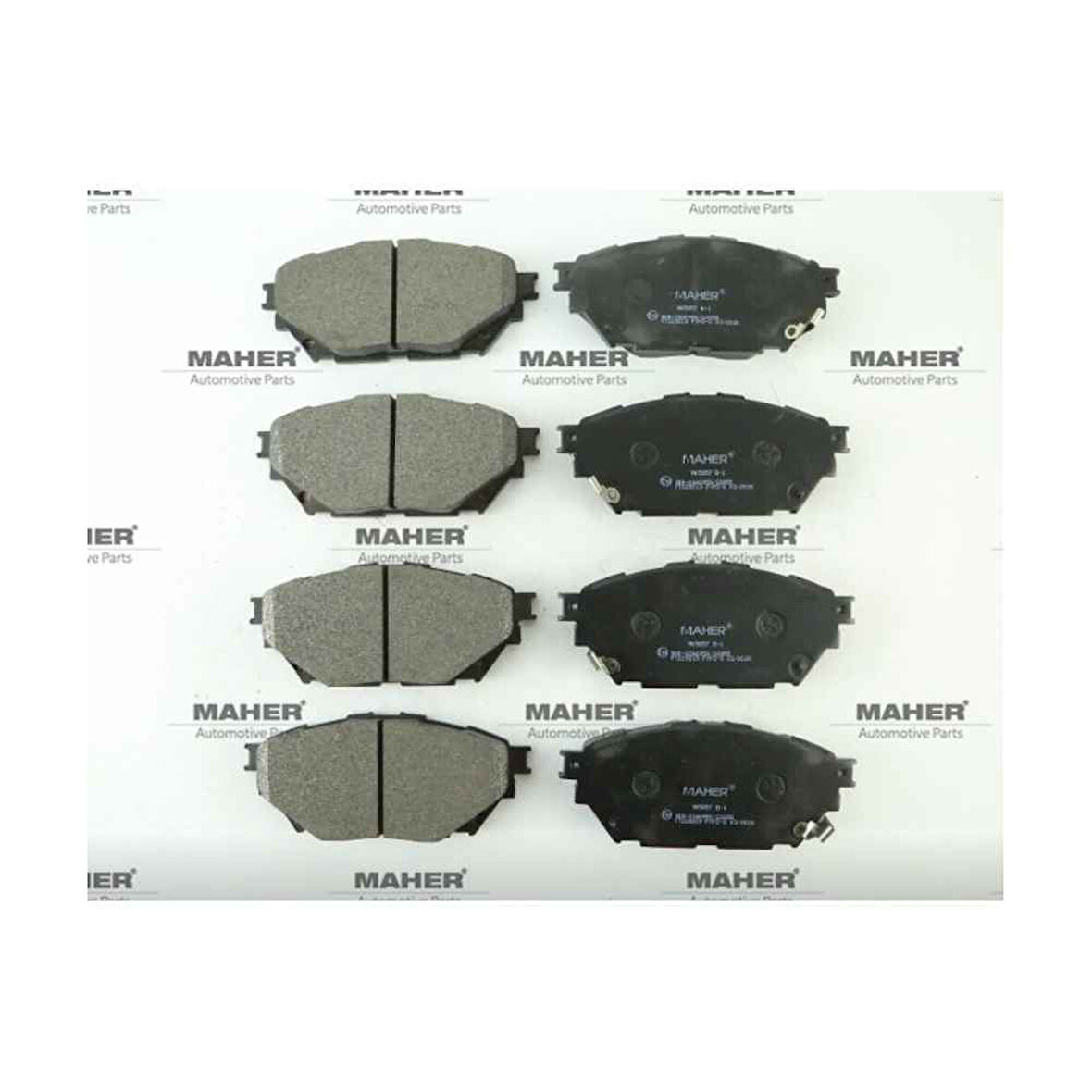 Canter Fuso 06- Tfb75 Tfb85 12- Euro 5 Euro 6 8 Adet Ön Fren Balata - Mhr-00096 - Mk585740 