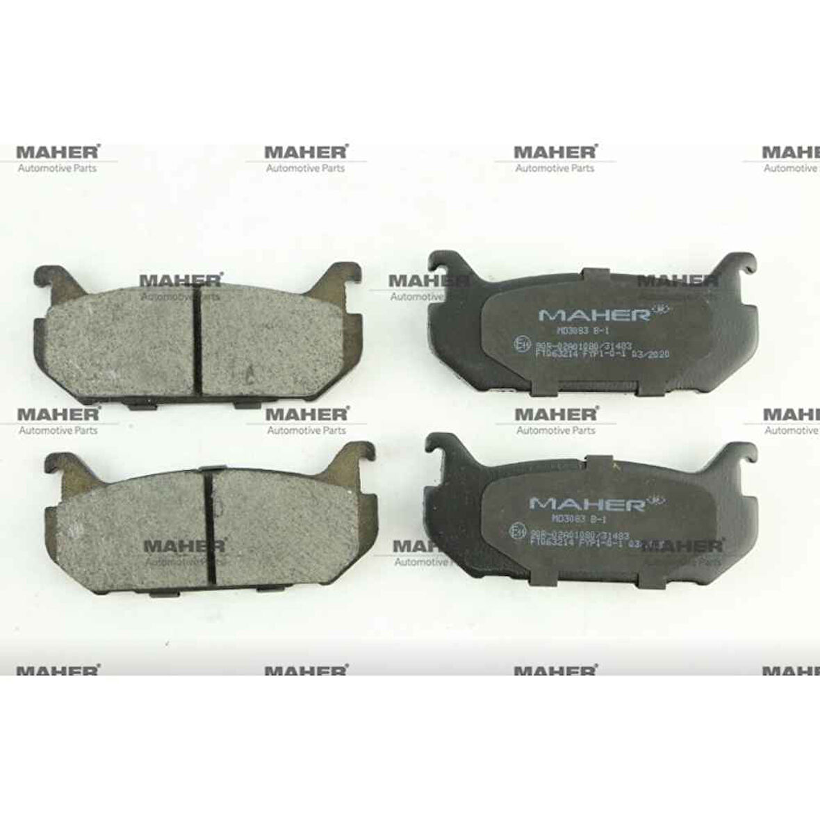 Esse Otomotiv  - 626 92-97 Disk Arka Fren Balata - MHR-00141 - G5Y5-26-43Z