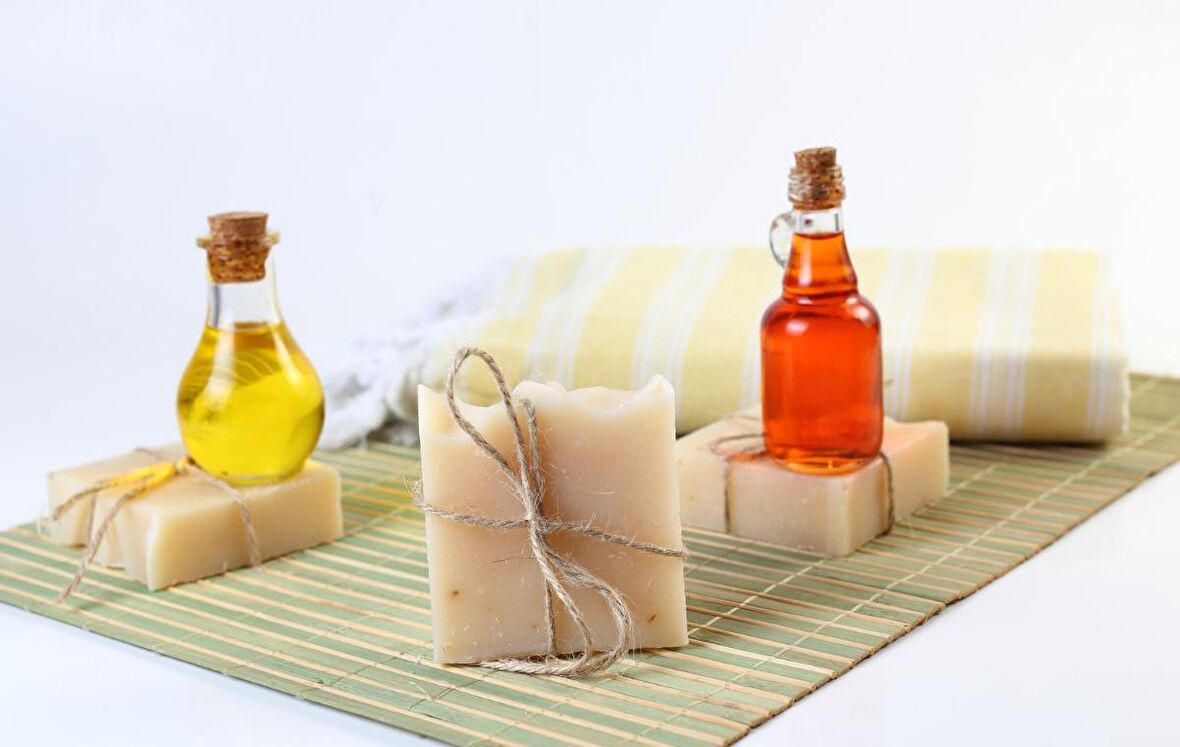 Asklepios Organik El Yapımı Gül Sabunu 100 gr 10 Adet 