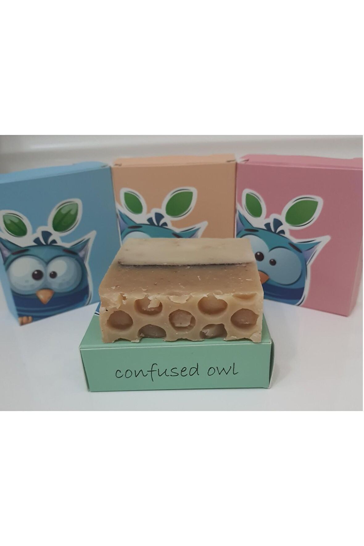 Confused Owl Organik Bal Yulaf Sabunu 8 Adet