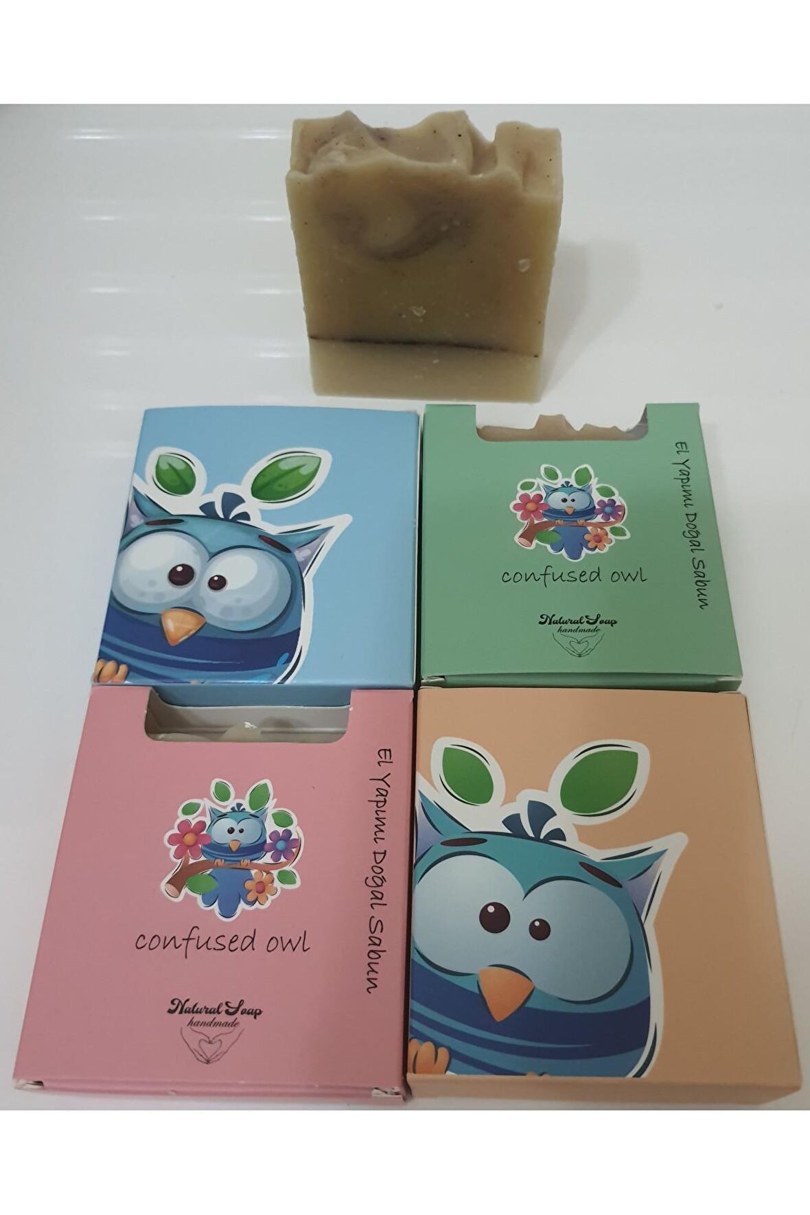Confused Owl Organik Zerdeçal Sabunu 10 Adet