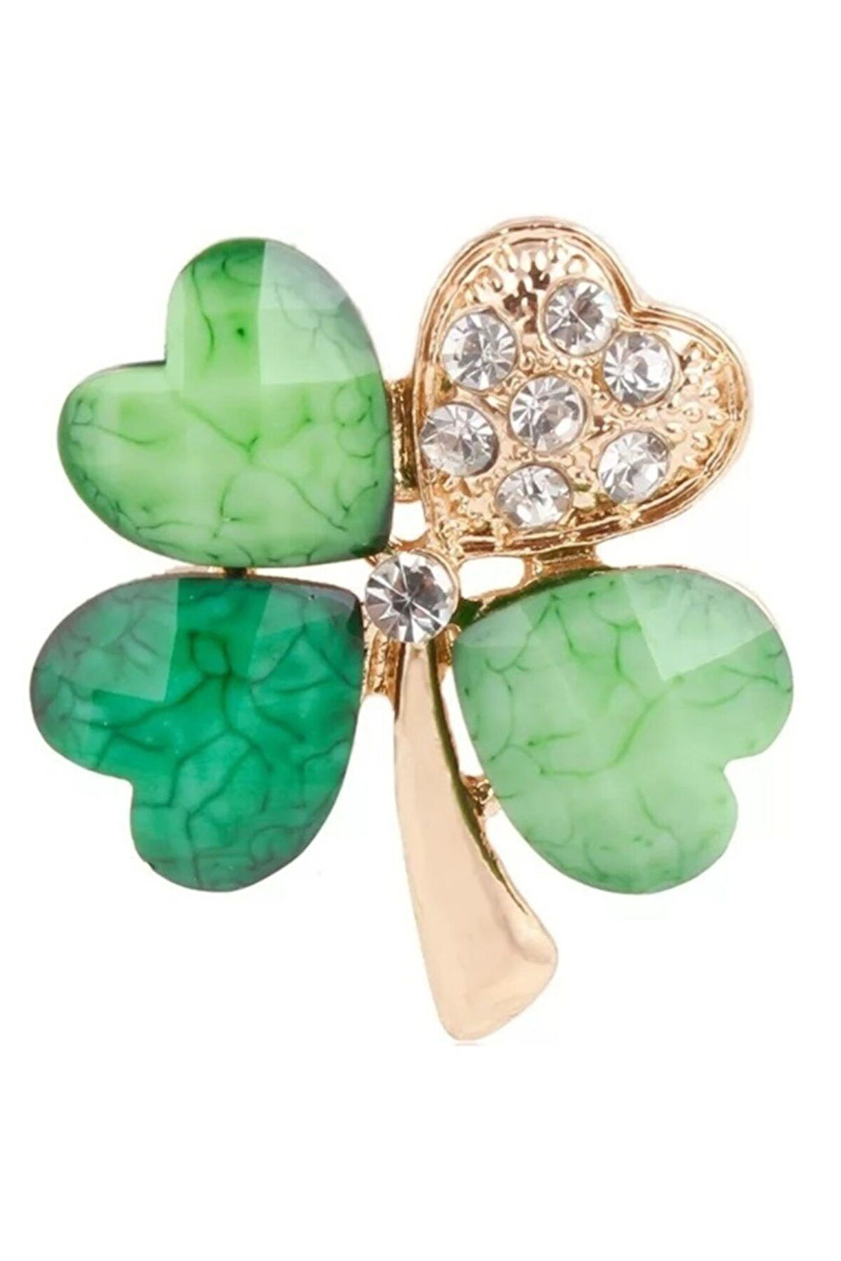 4 Yapraklı Yonca Broş