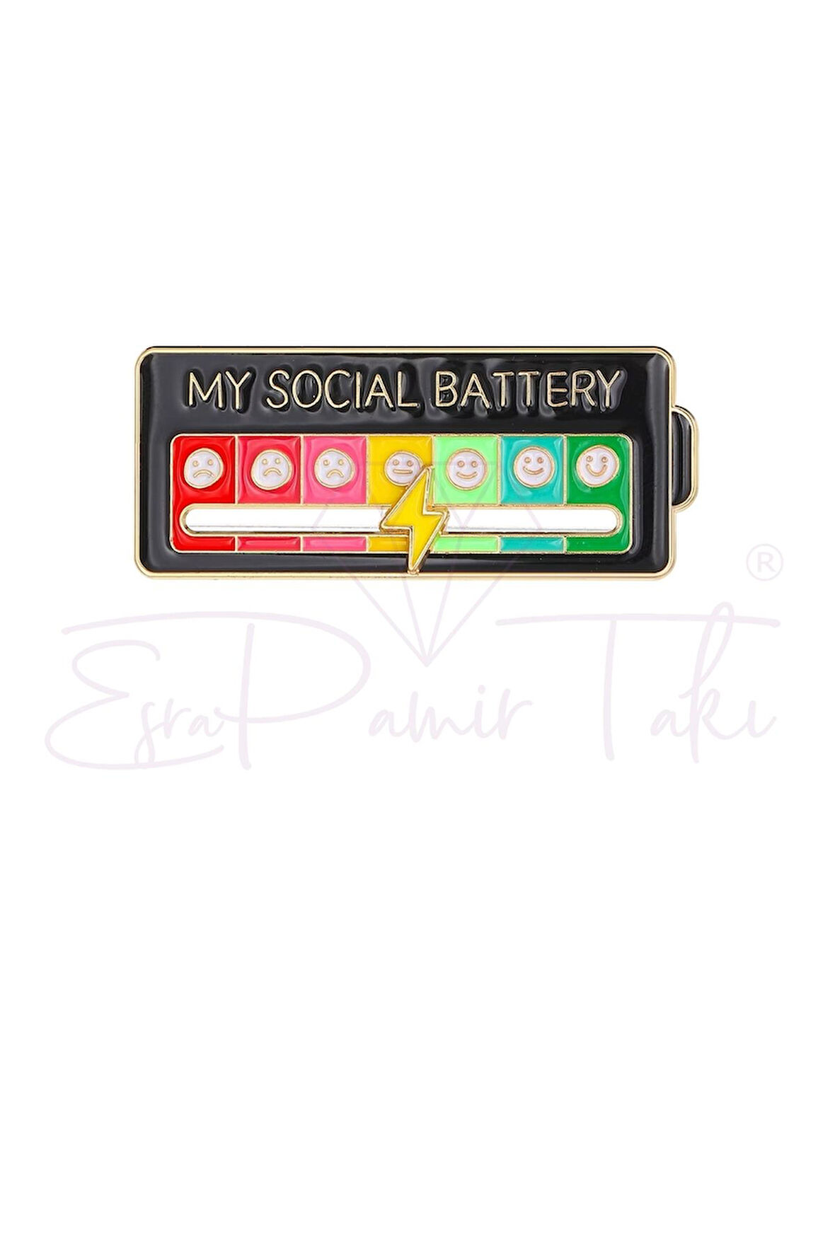 Ruh Halinizi Gösteren Mod Broş