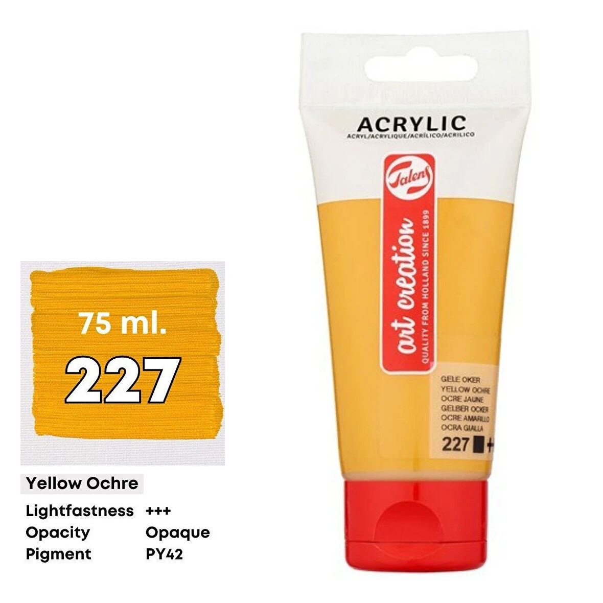 Talens Art Creation Akrilik Boya 75 ml Yellow Ochre 227