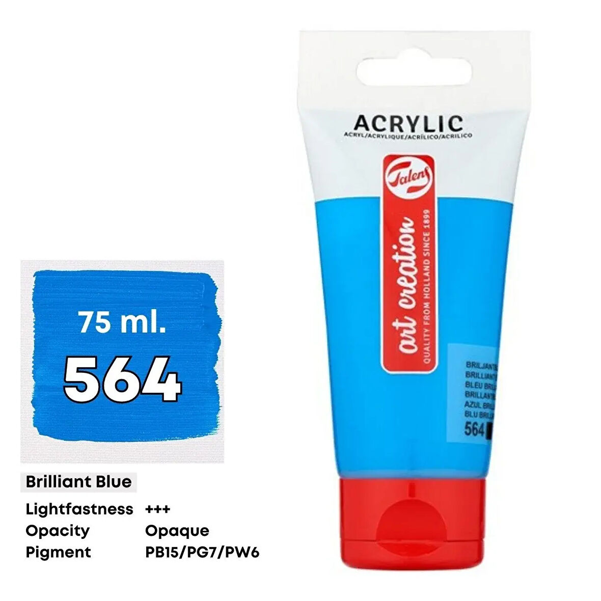 Talens Art Creation Akrilik Boya 75 ml Brilliant Blue 564