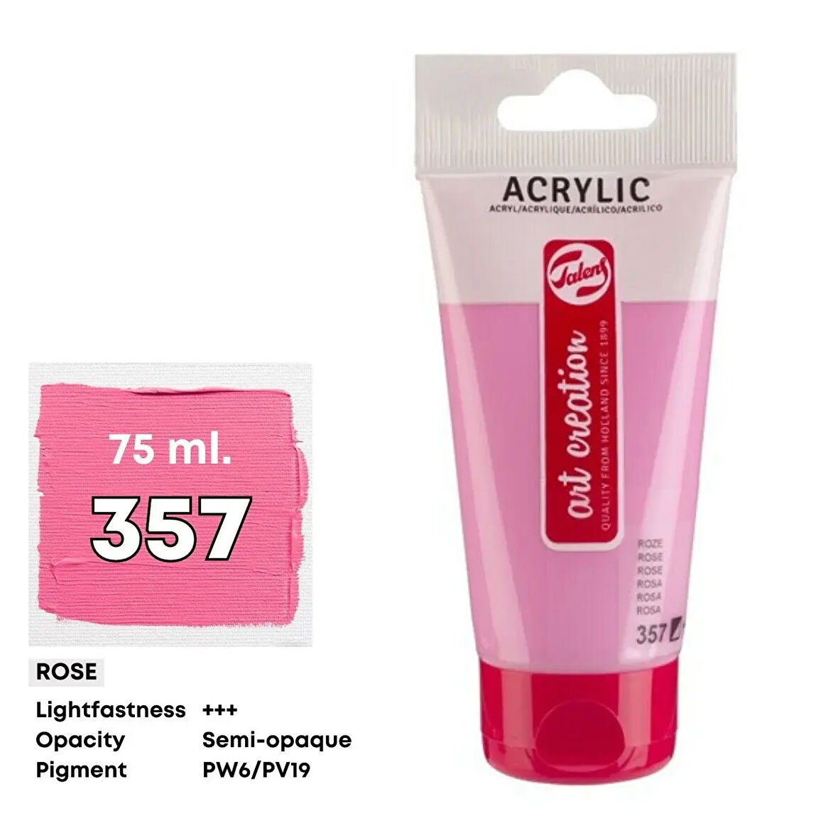 Talens Art Creation Akrilik Boya 75 ml Rose 357