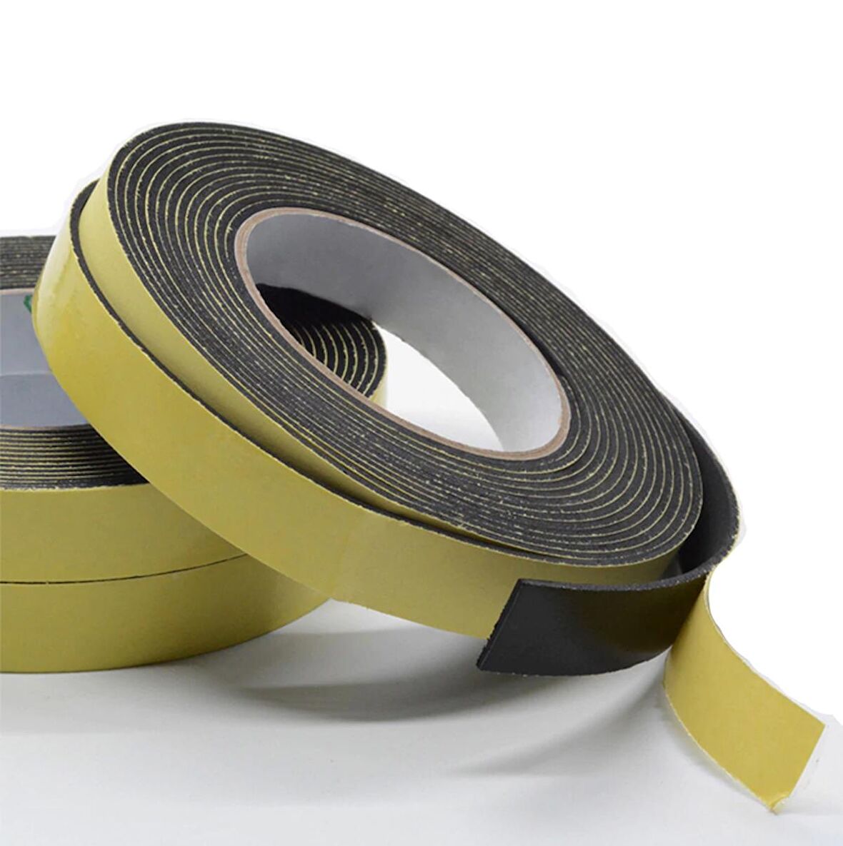 Kapı Pencere Bandı Yapışkan Sünger 5 MİLİM KALINLIK 35 MİLİM GENİŞLİK 10 METRE UZUNLUK / EPDM-5*35