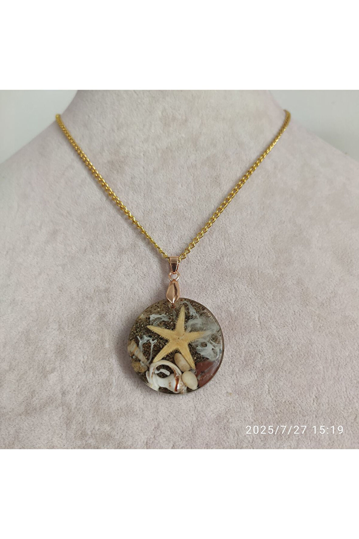 Epoksi Kolye Ucu - 12398