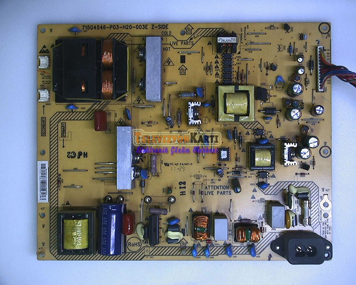 PWTVBQGQGPR2,715G4546-P02-H20-003E,Philips 42PFL4606H/12,Power Board