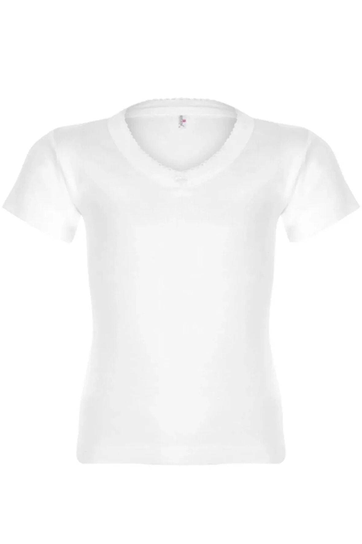 KIZ ÇOCUK RIBANA KOLLU ATLET-3 ADET