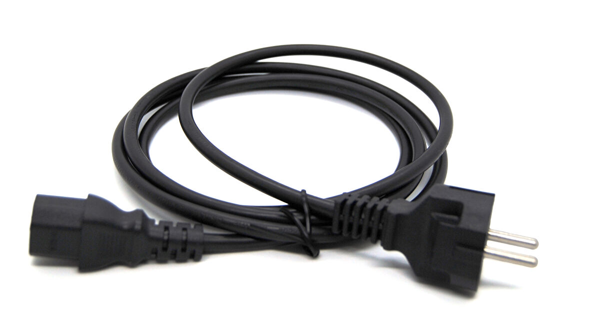 Beek Güç Kablosu, Schuko &lt;-&gt; C15, 1.80 metre 3*0.75MM2 H05Z1Z1-F, LSZH&lt;br&gt;
Beek LSZH Power Cable, Schuko To C15, 1.8M 3*0.75MM2 H05Z1Z1-F