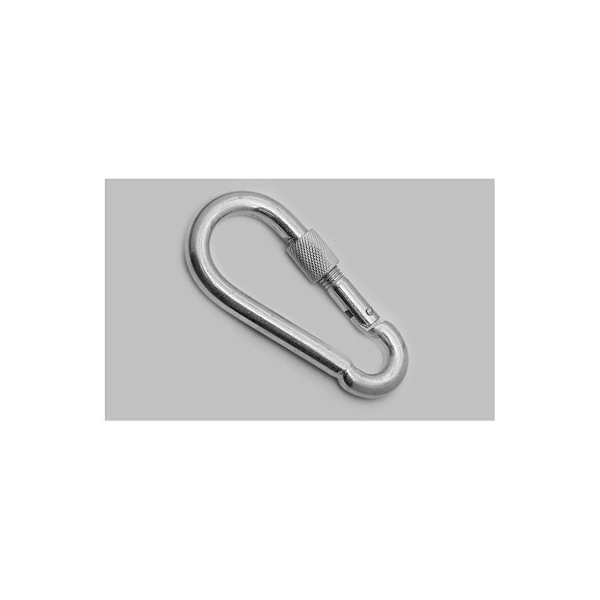 Vidalı Karabina, Kanca, Çengel 8mm - 25 Adet